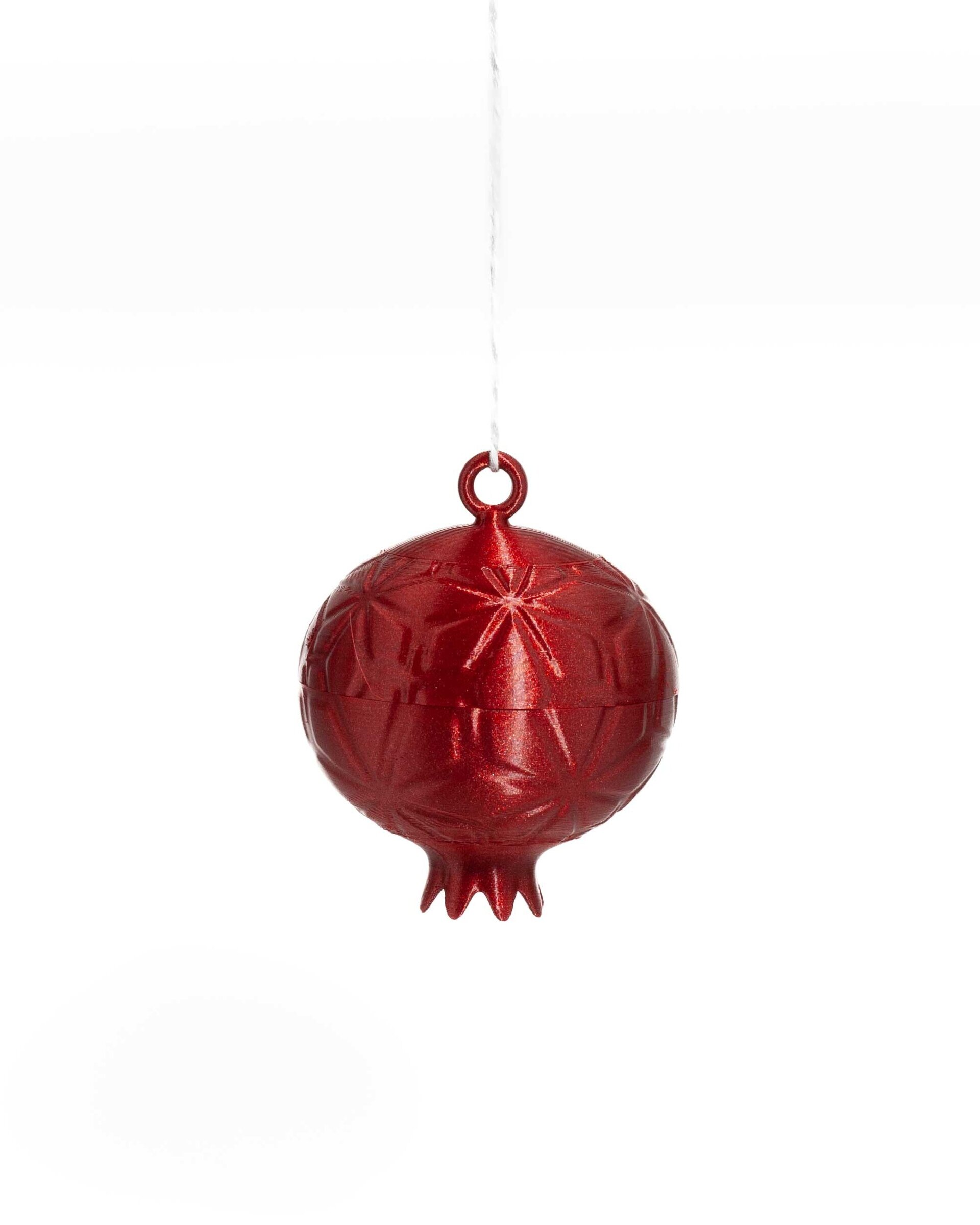 Mangrana roja Adorno para el árbol. - 2