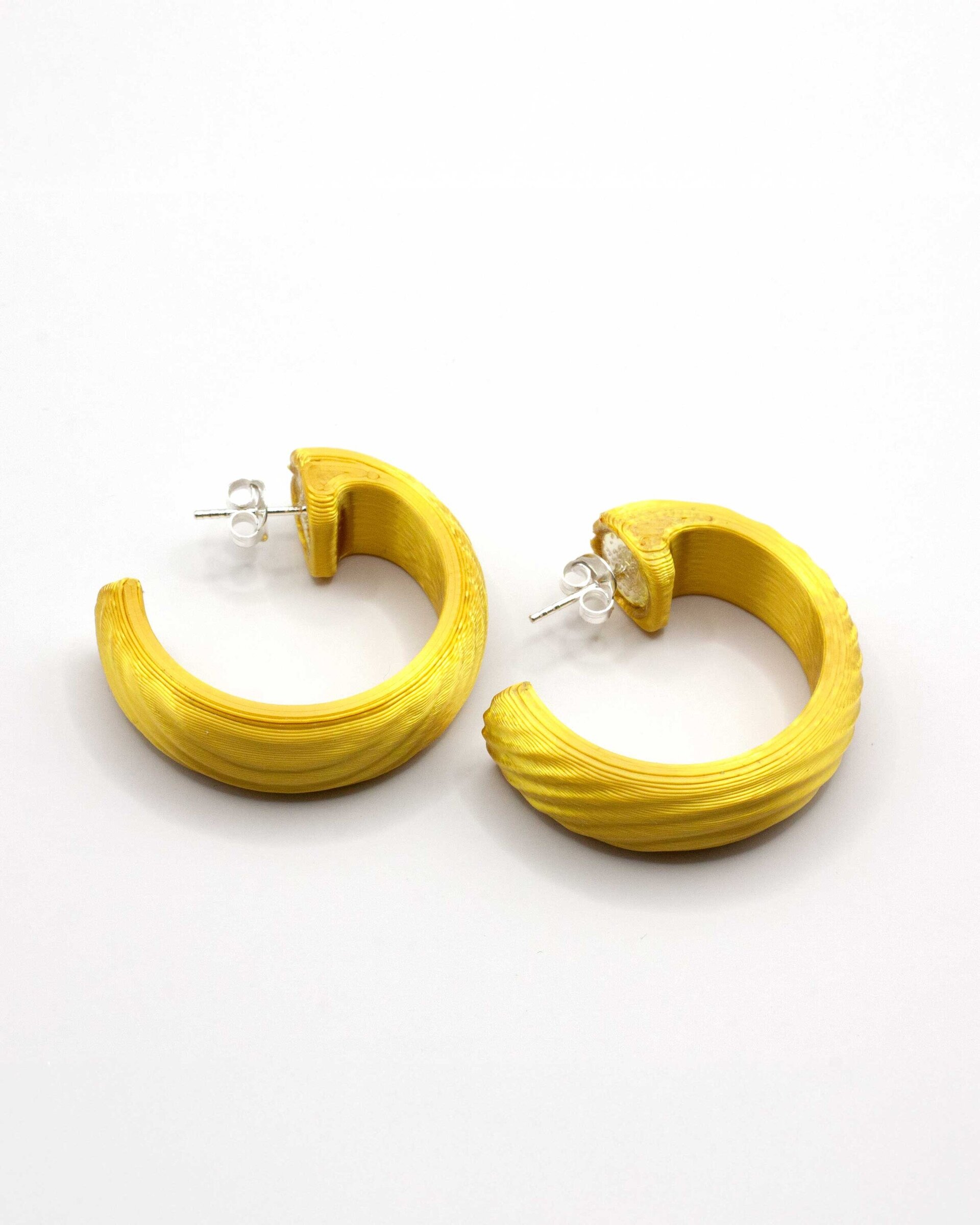 Pendientes de Aro Nouveau, en Dorado - 6