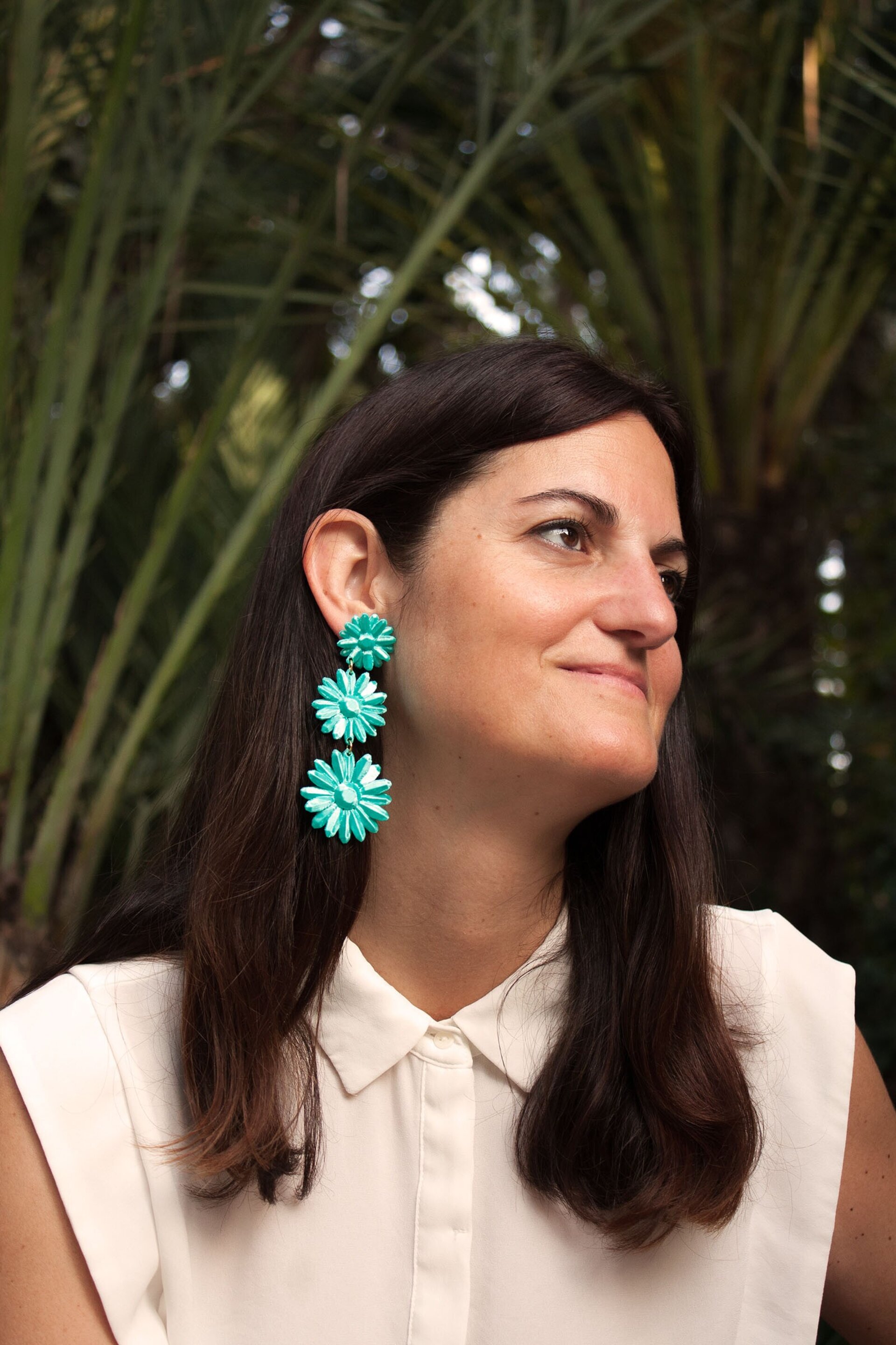 Pendientes Triana Turquesa - 4