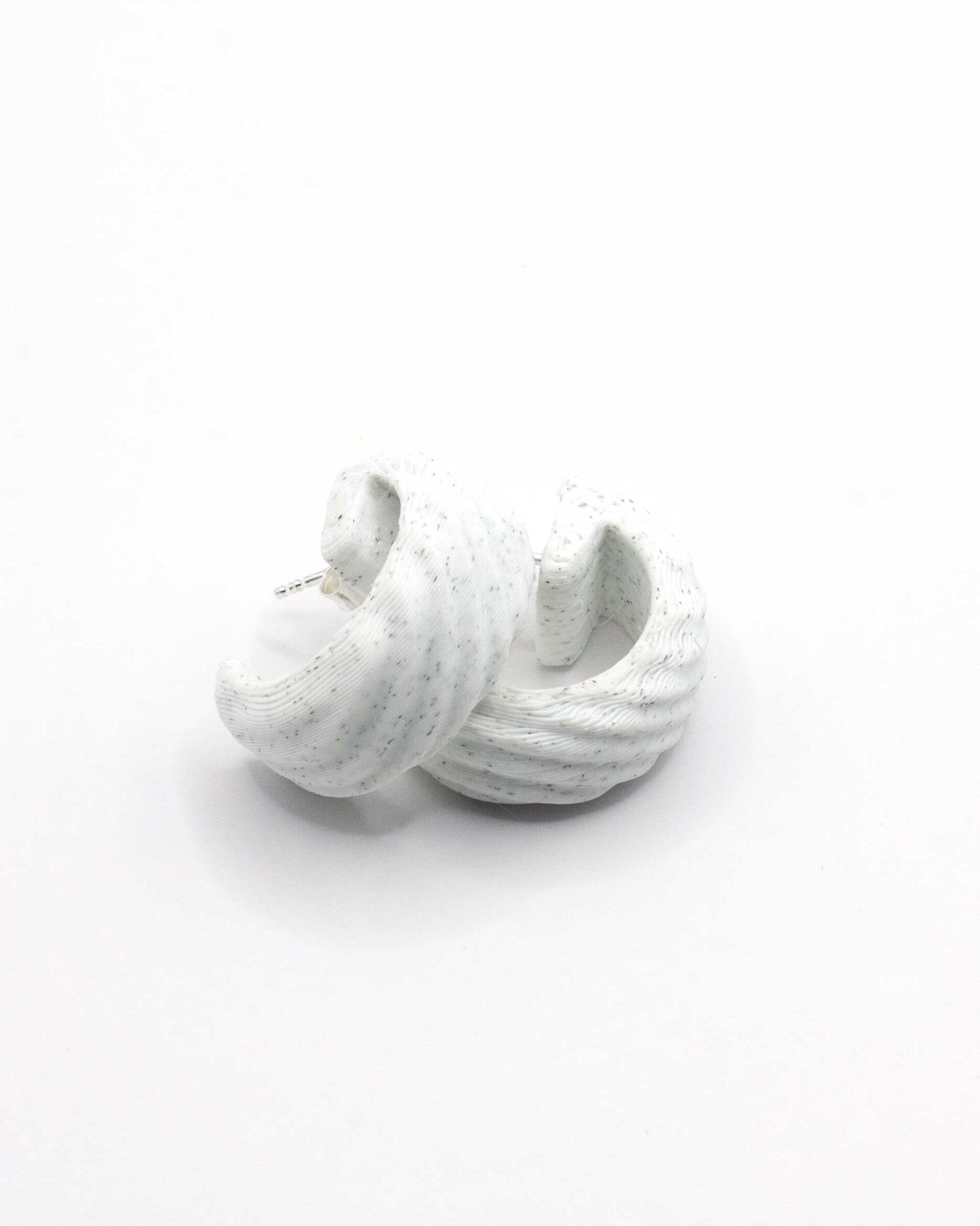 Aros mini en Blanco Mármol - 4