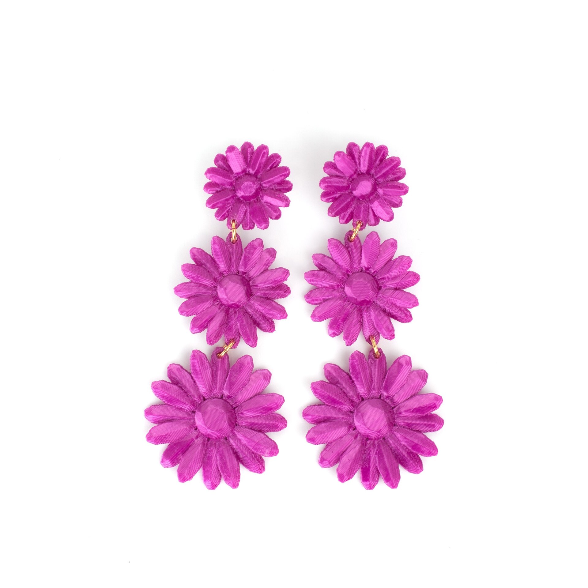 Pendientes Triana Ciclamen - 3