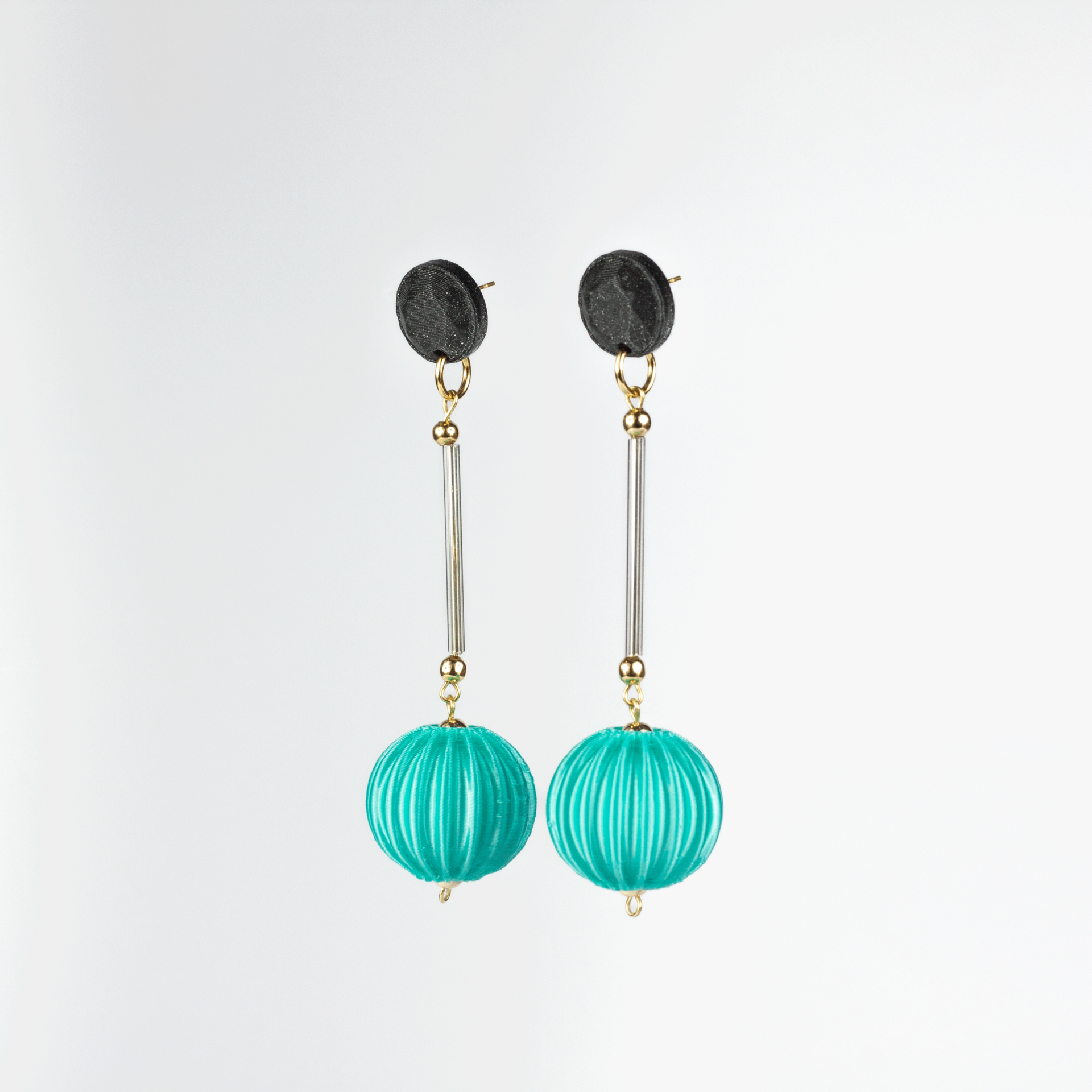 Pendientes Cassid Turquesa - 4