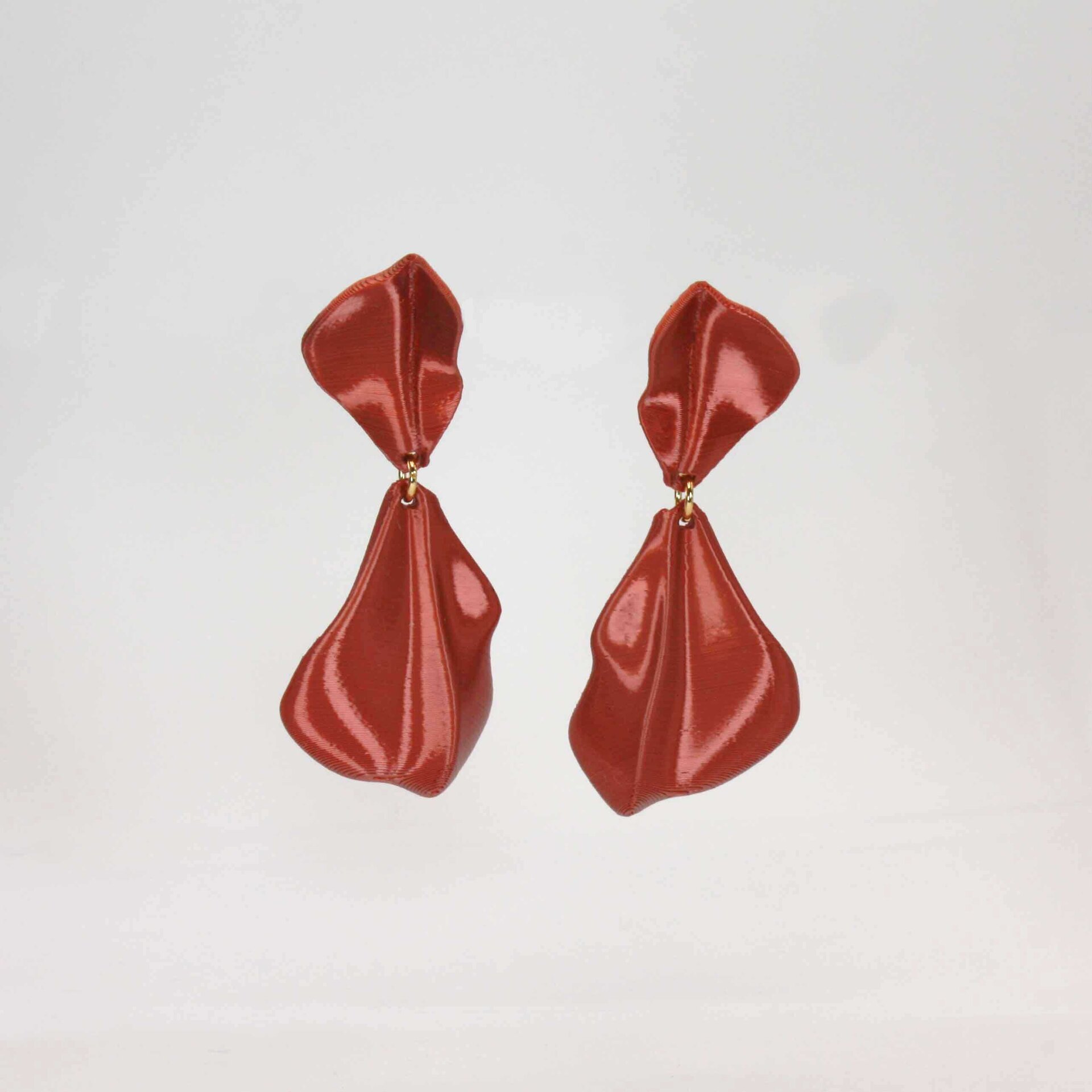 Pendientes Hanabira Cobre - 5