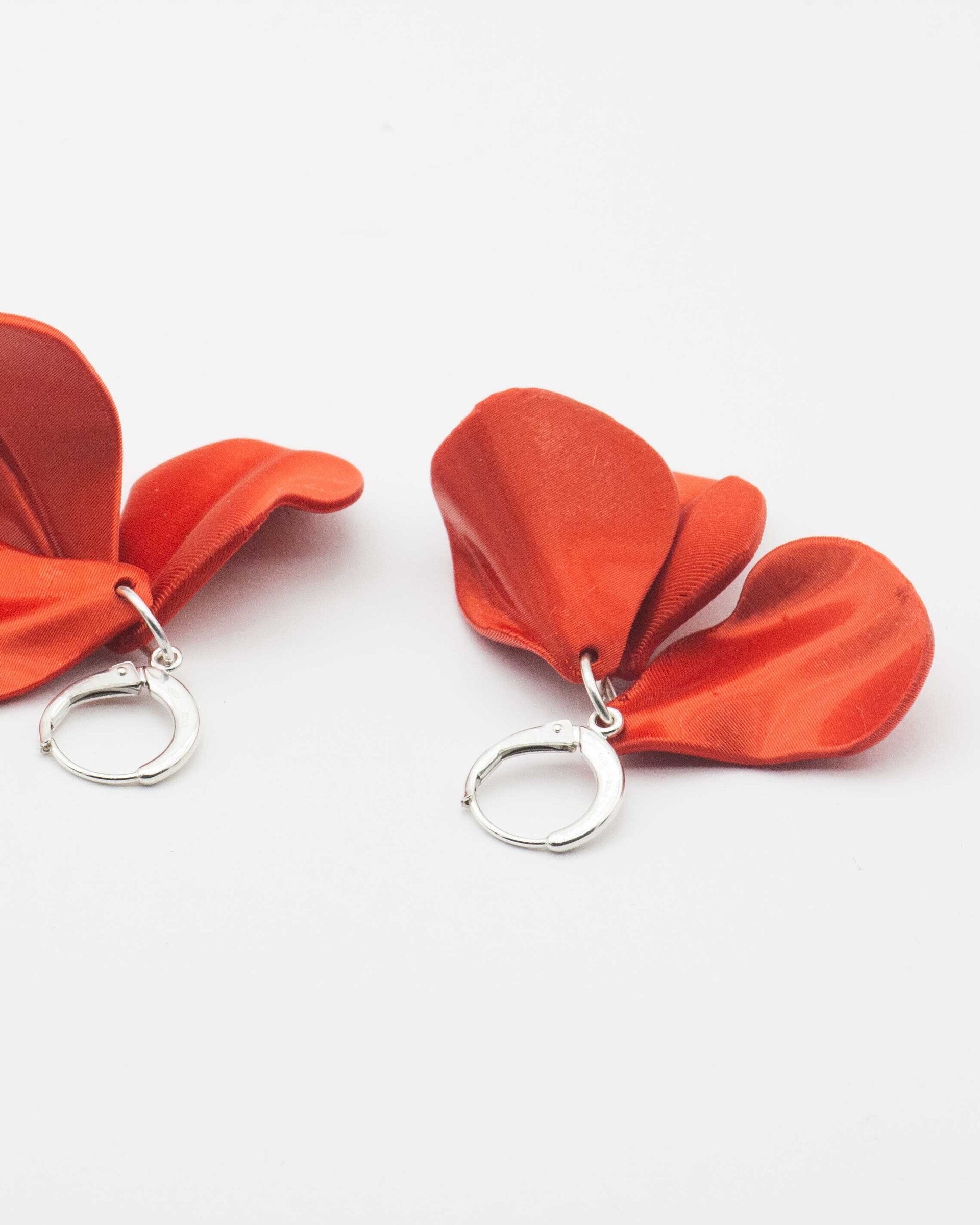 Malva Pendientes color Rojo Coral - 8