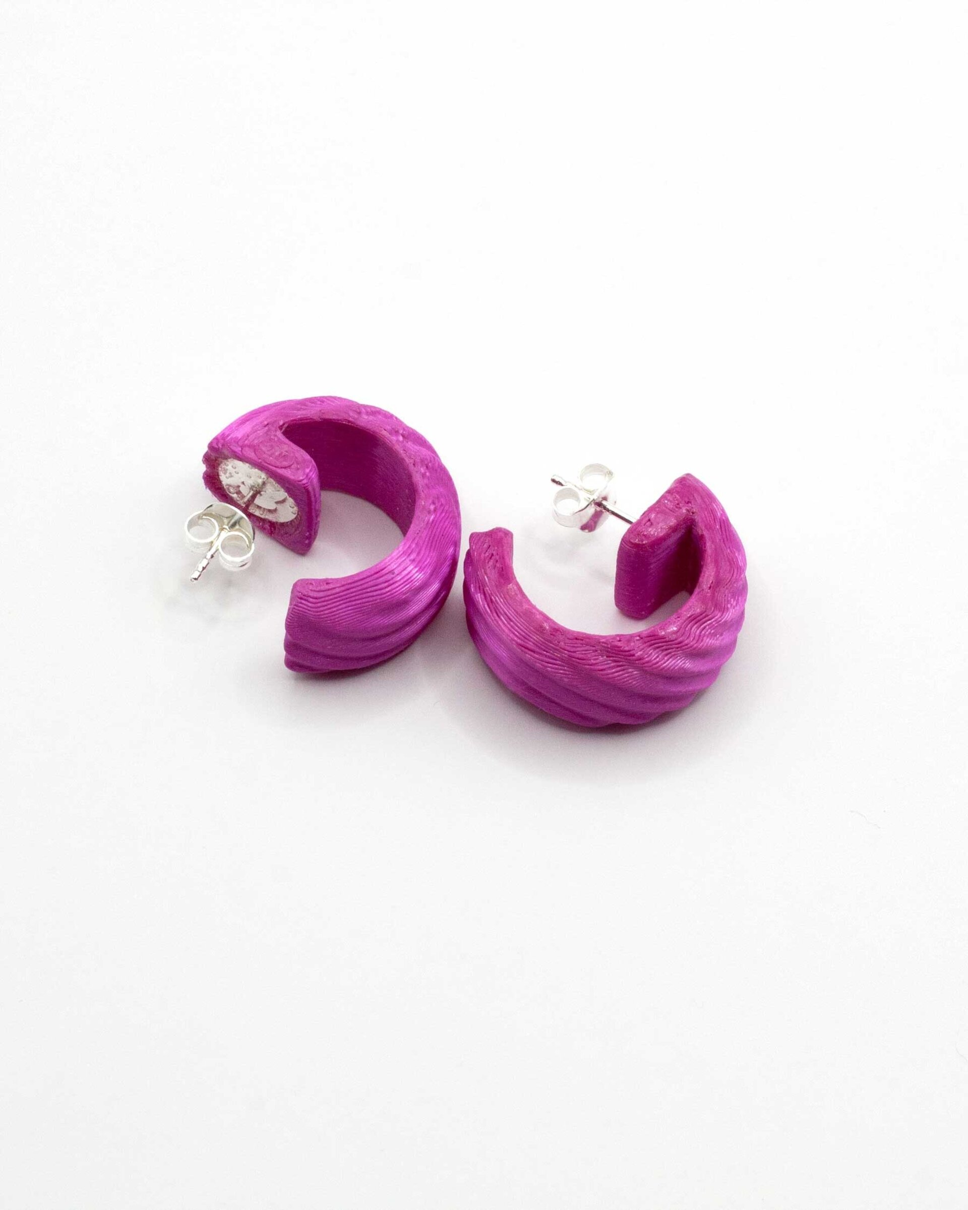 Aros mini en Rosa Ciclamen - 3