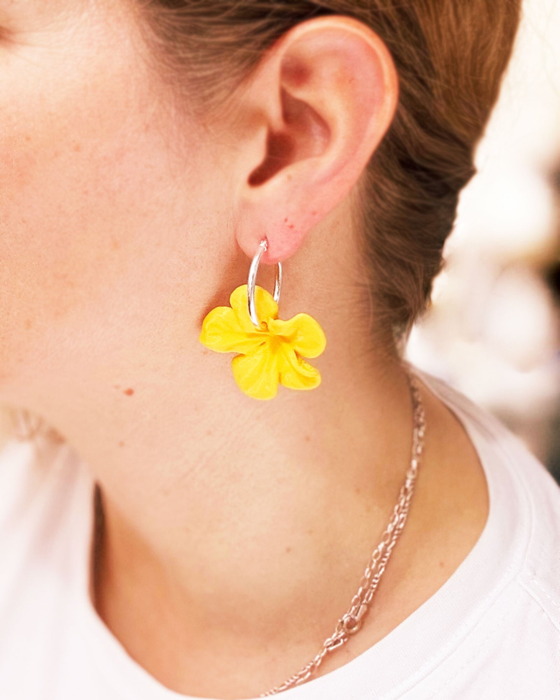 Pendientes Carmen en Amarillo Cúrcuma - 2
