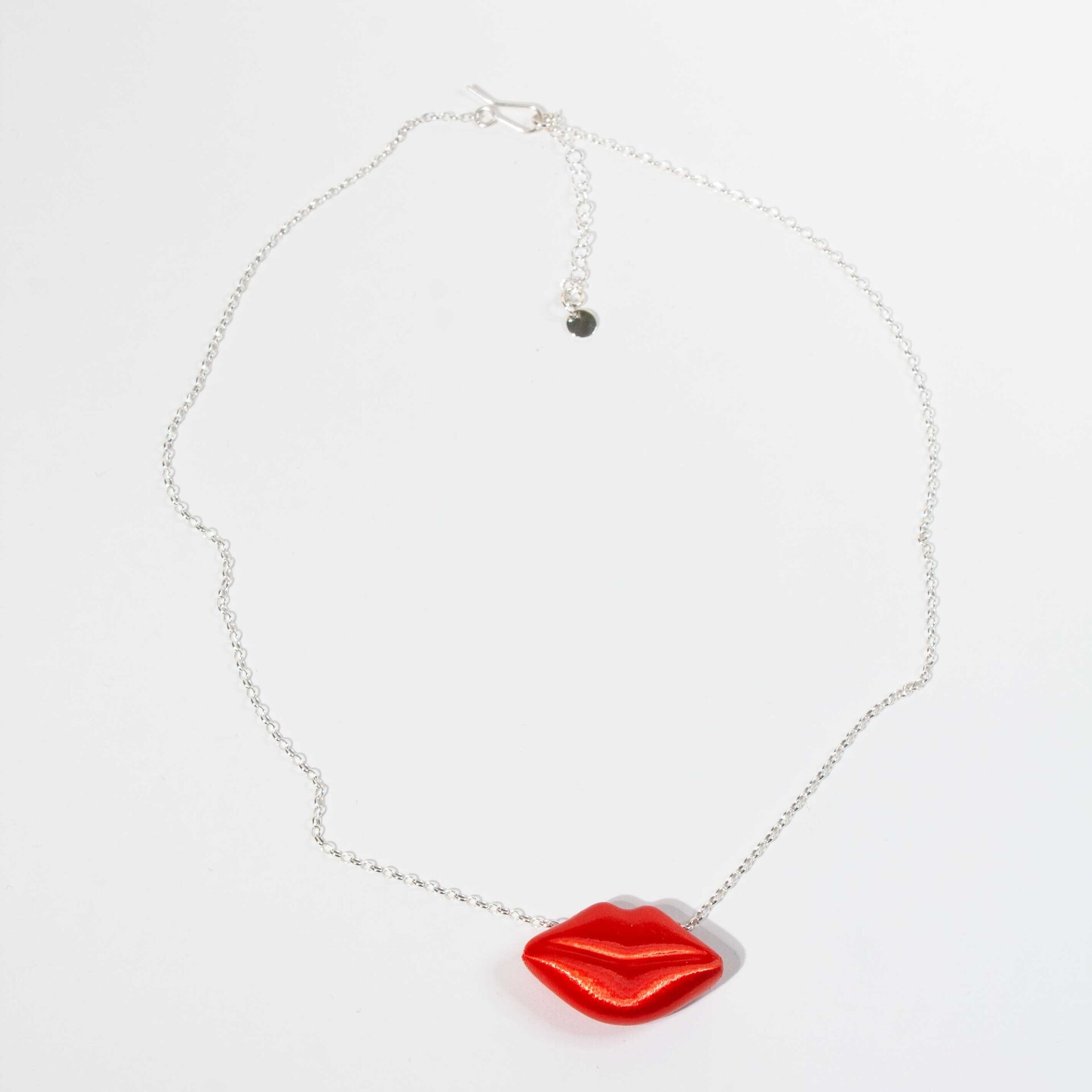 Colgante Bésame Rojo Coral - 5
