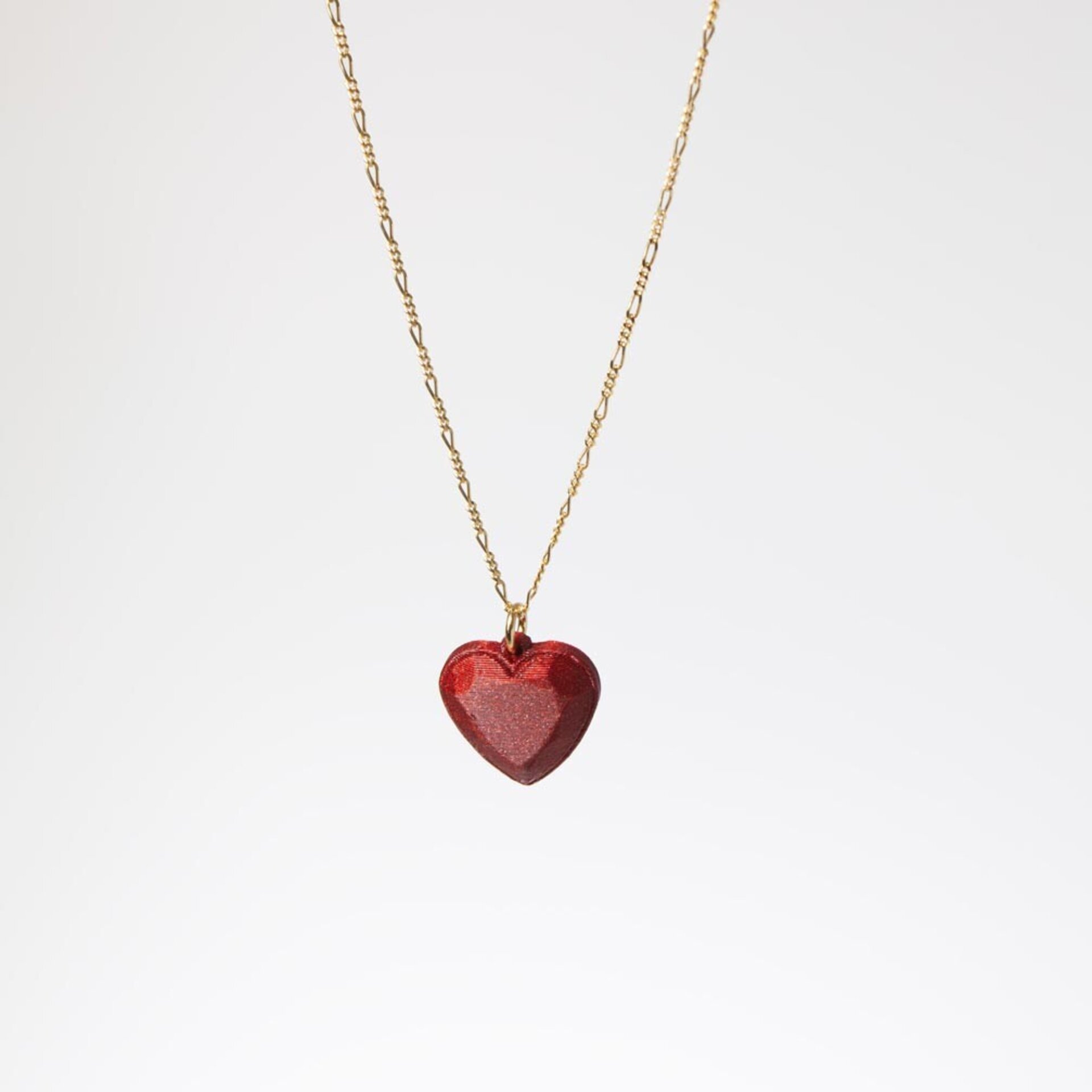 Colgante Mini Heart Rojo - 3