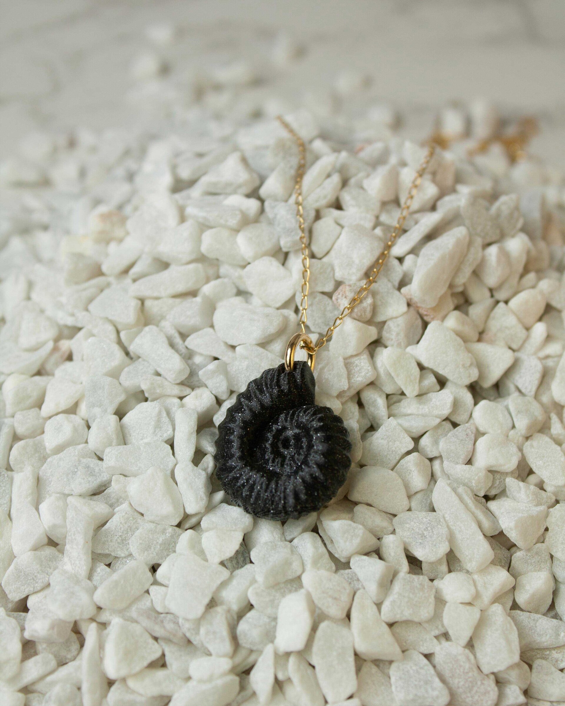Colgante Amonites Black - 2