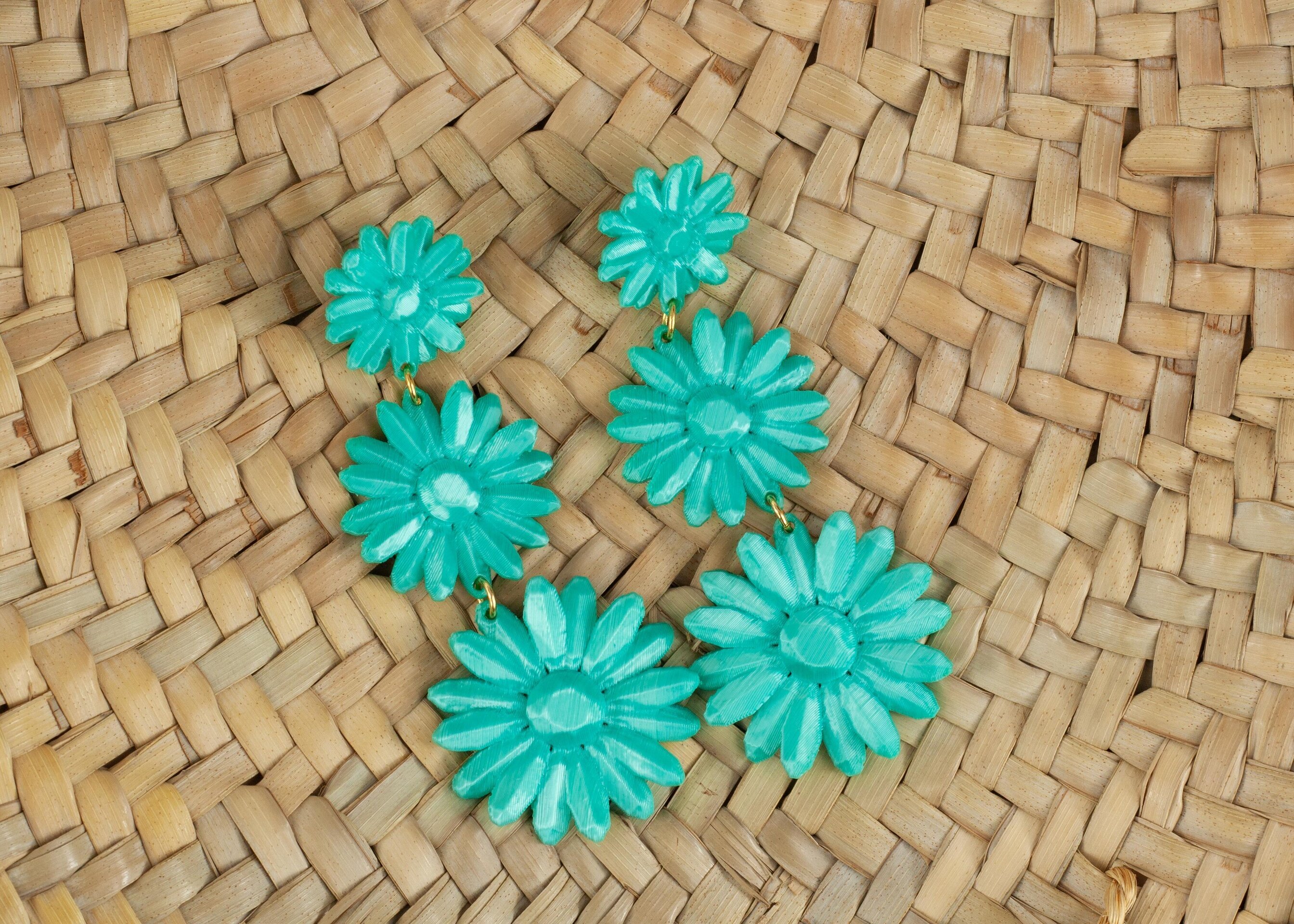 Pendientes Triana Turquesa - 3