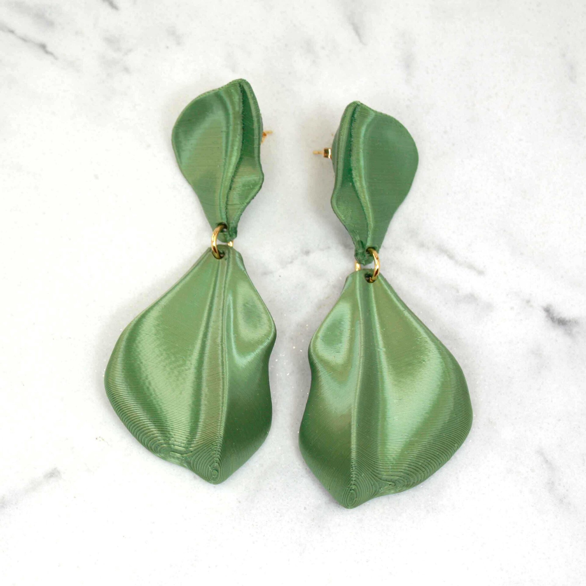 Pendientes Hanabira Leaf - 3