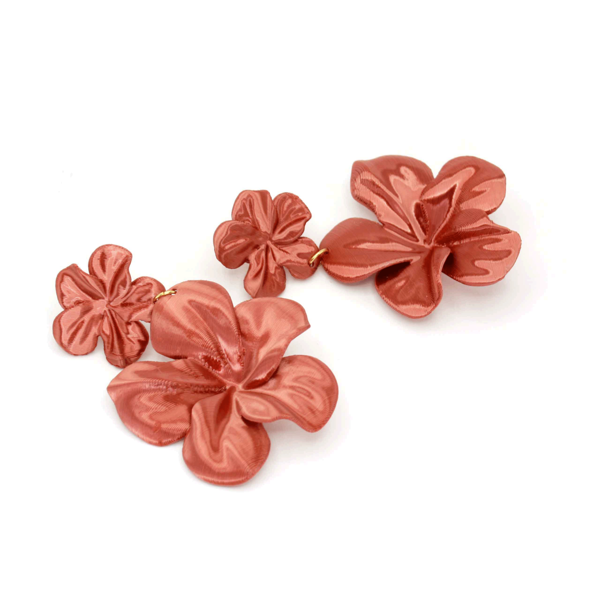 Pendientes Gran Hibis Cooper - 2