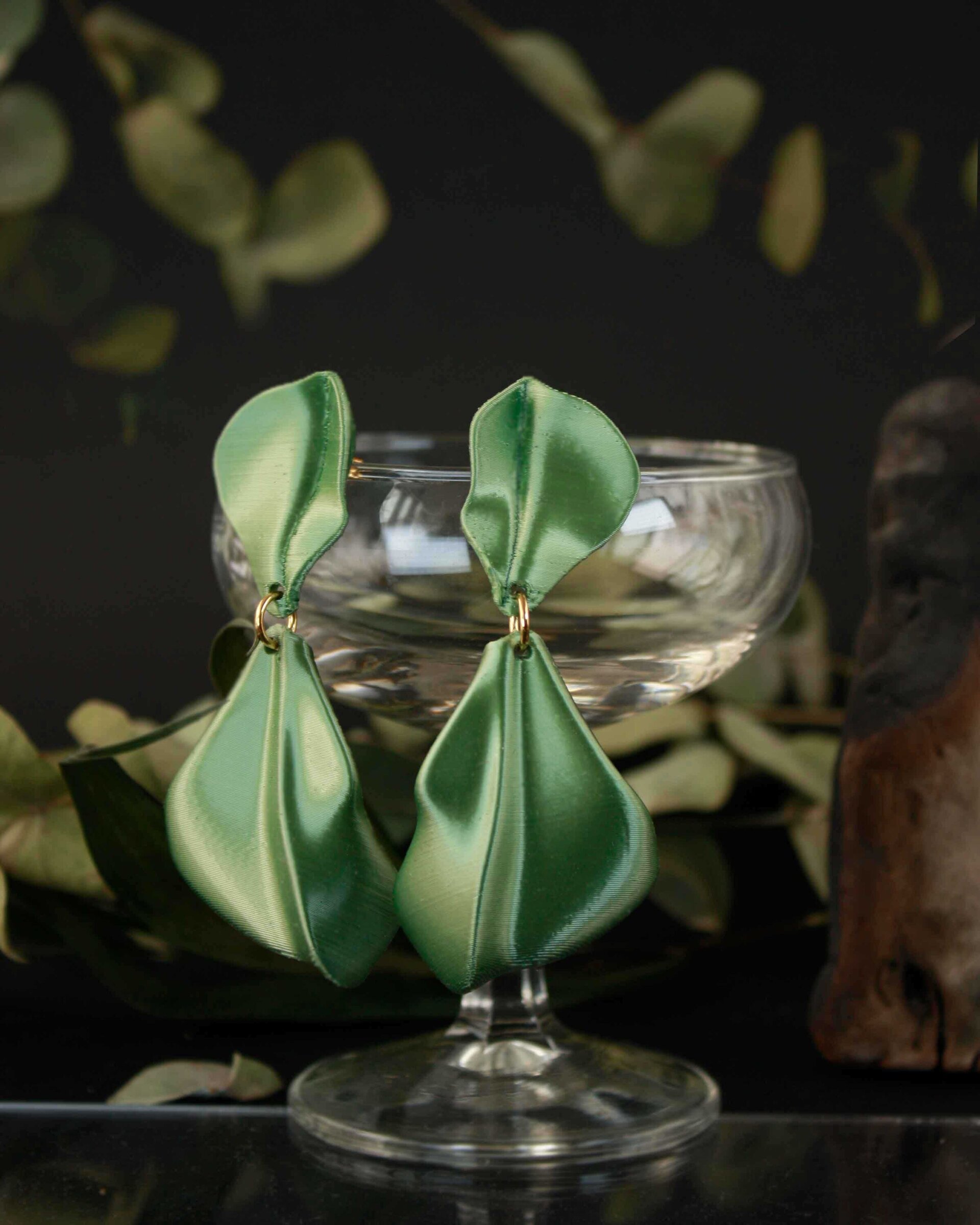 Pendientes Hanabira Leaf - 6