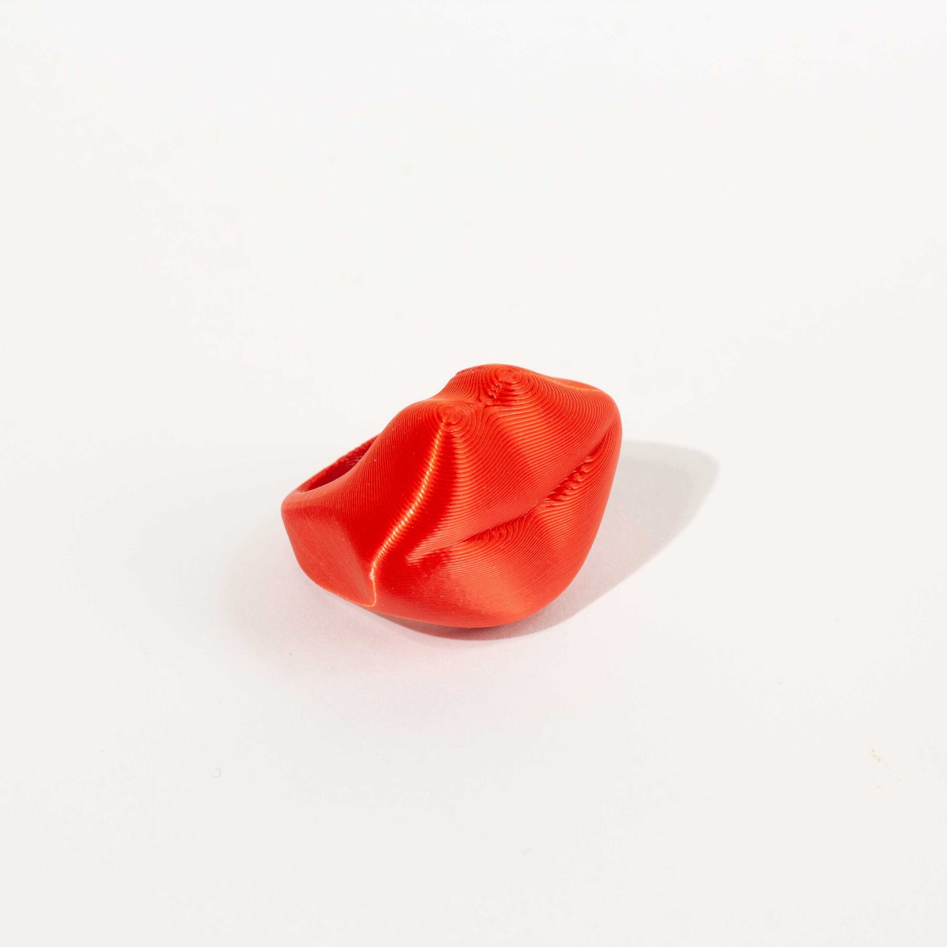 Anillo KISS Rojo Coral - 7