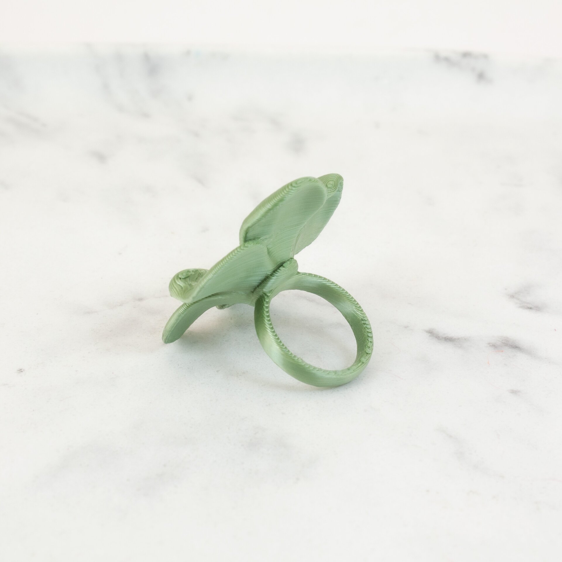 Anillo Hibis Leaf - 3