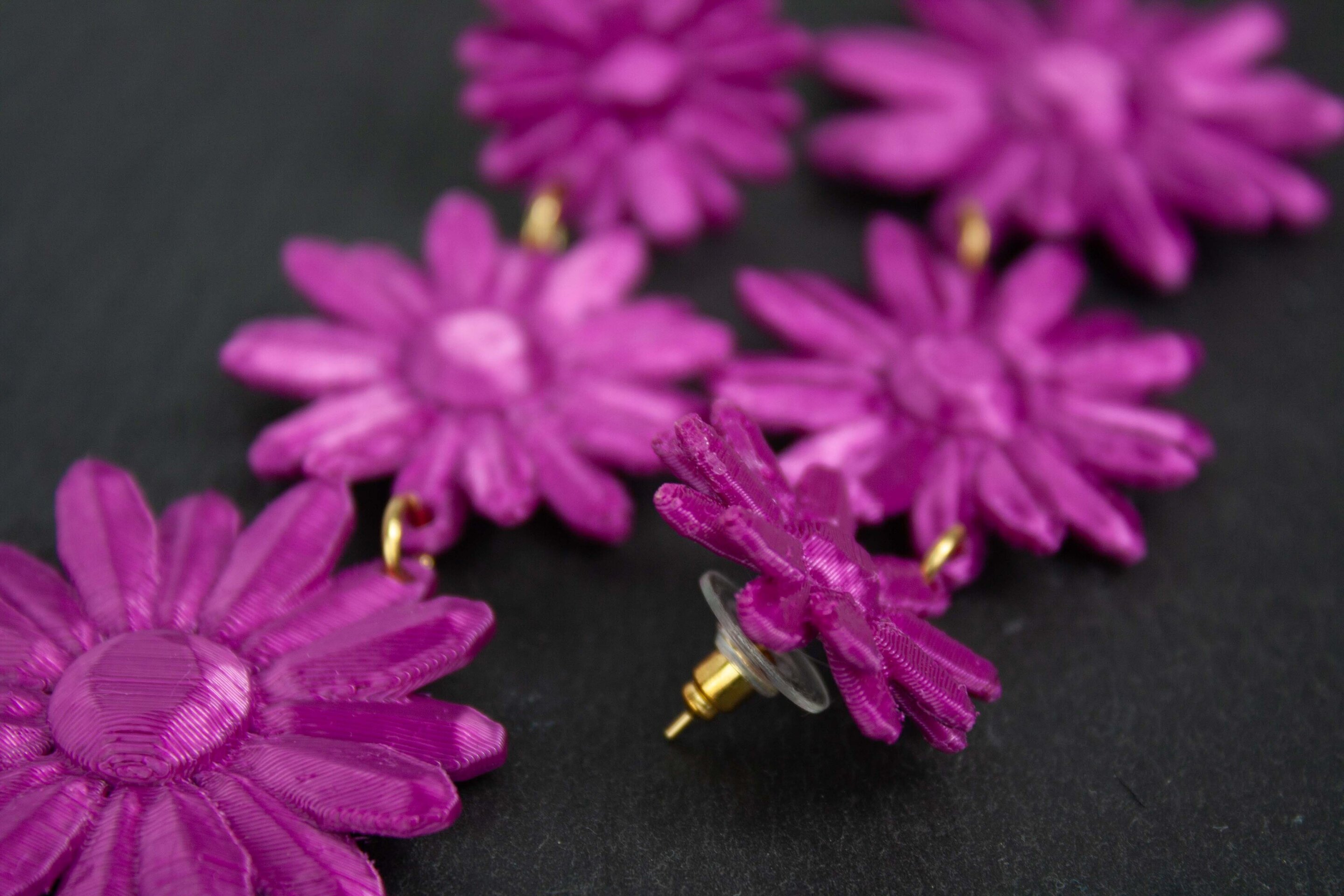 Pendientes Triana Ciclamen - 2
