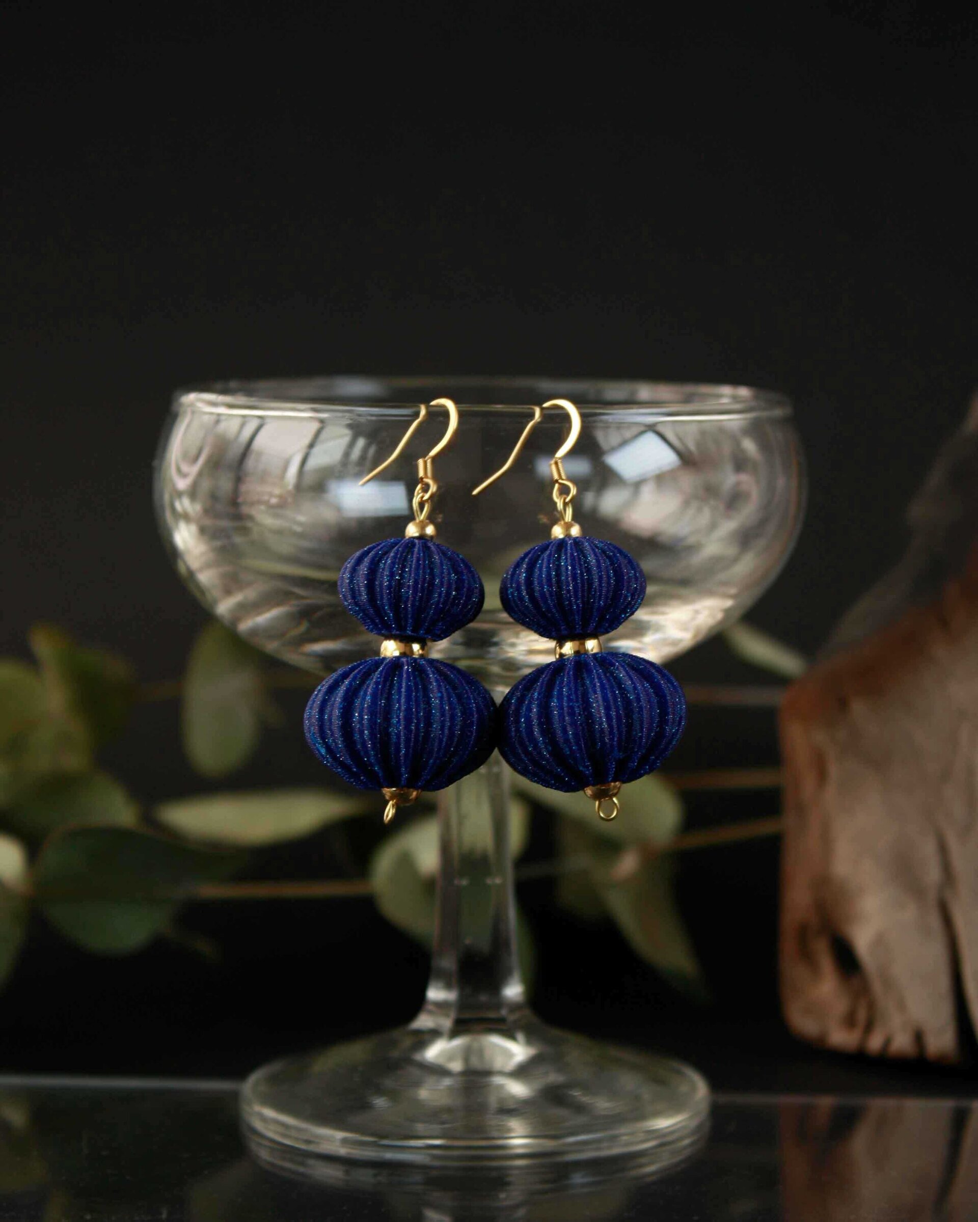Pendientes Boletia Azul Ultramar - 6