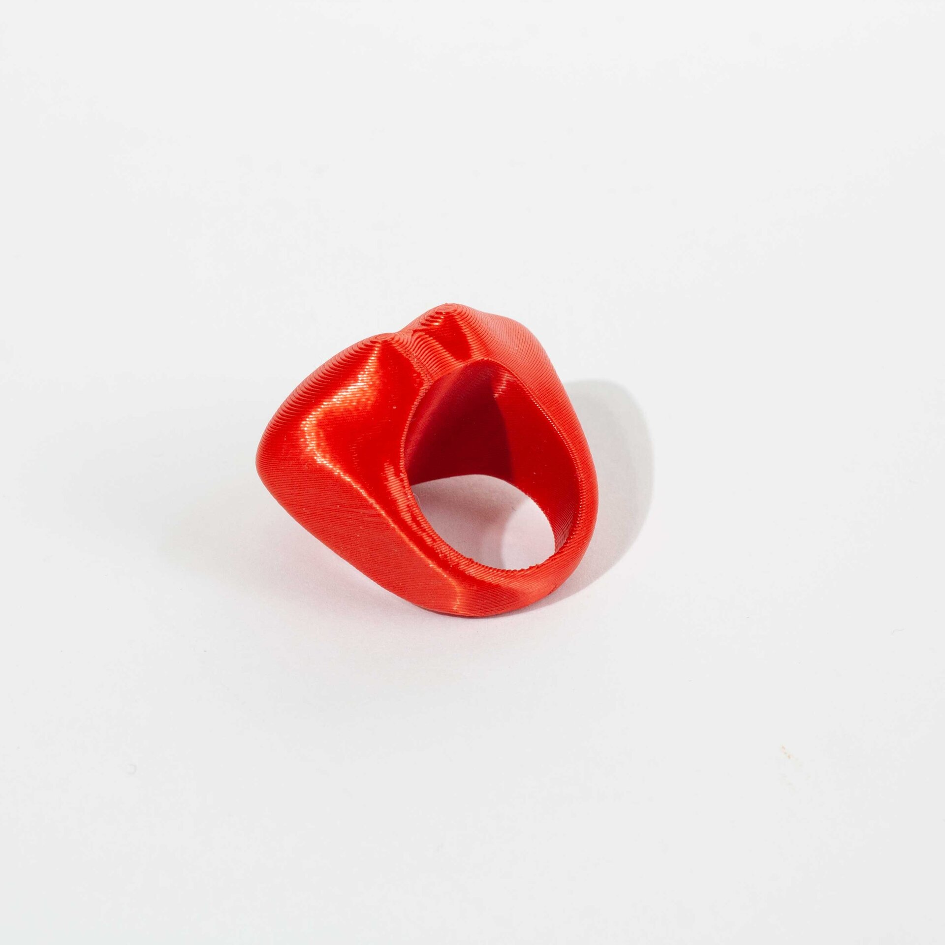 Anillo KISS Rojo Coral - 5