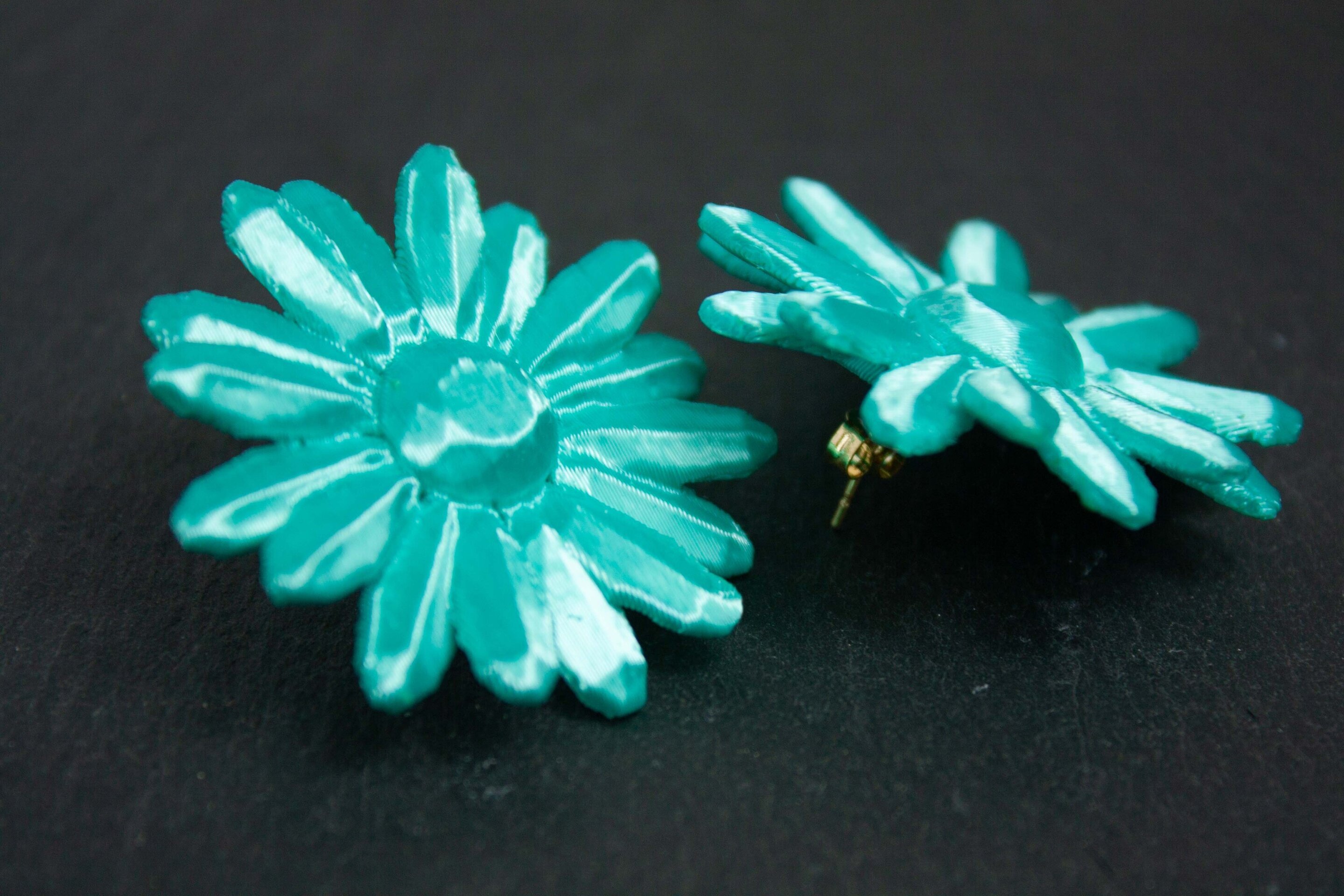 Pendientes Marga Turquesa - 3