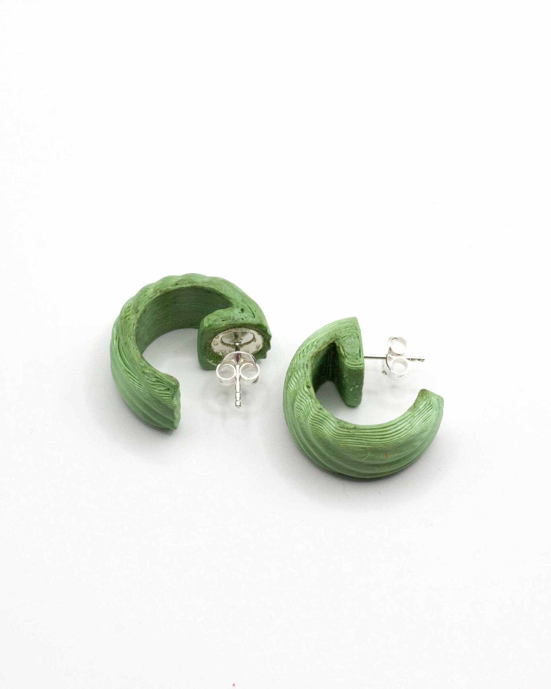 Aros mini en Verde Leaf - 2