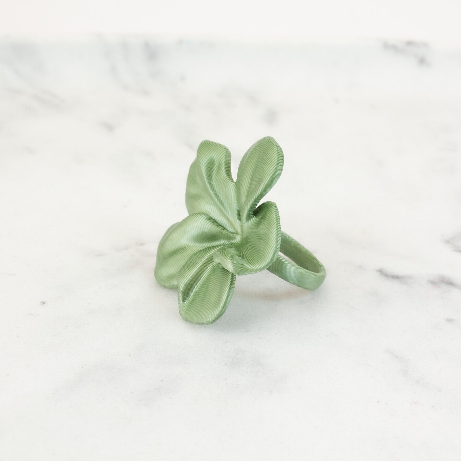 Anillo Hibis Leaf - 5