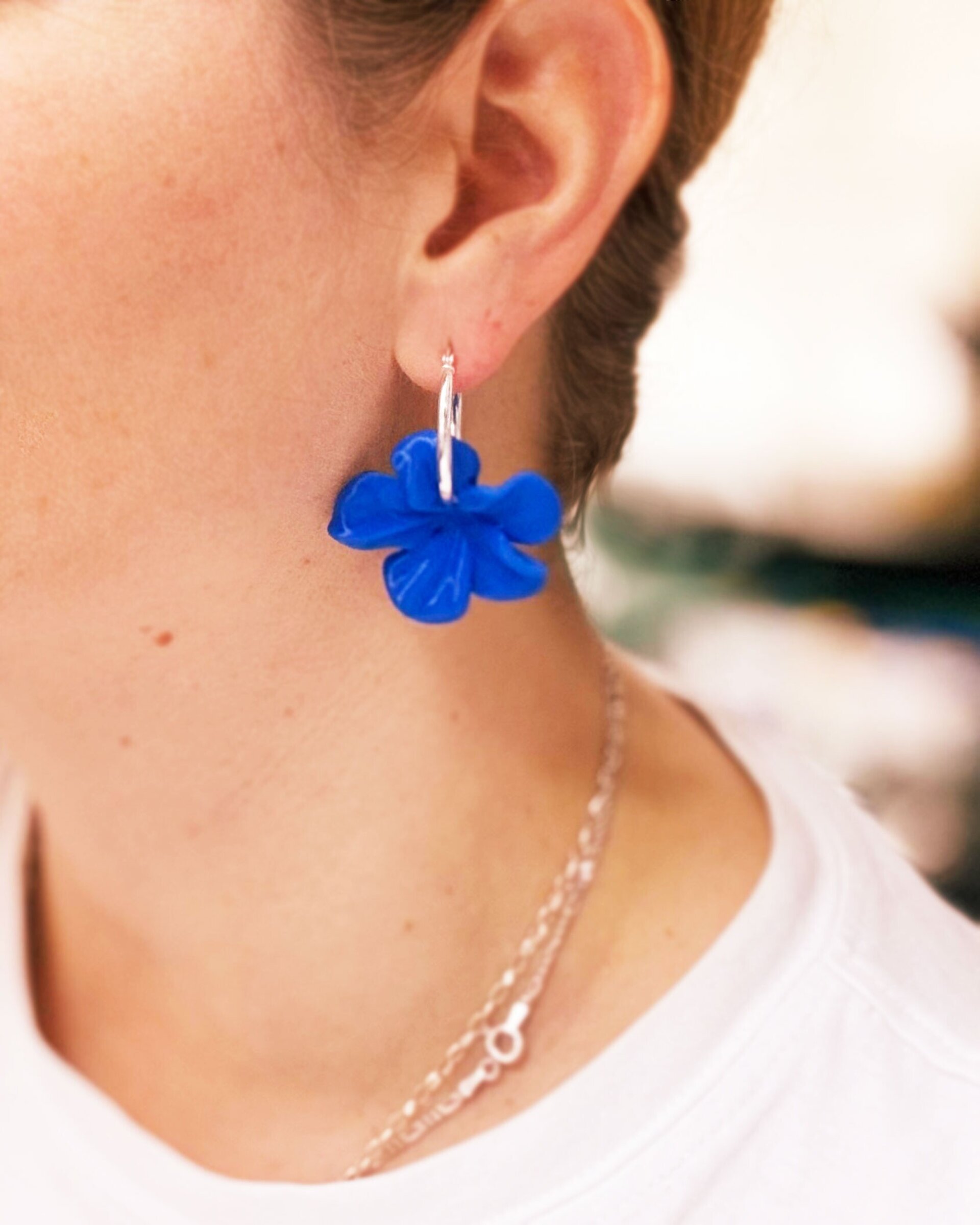 Pendientes Carmen en Azul Morocco - 3