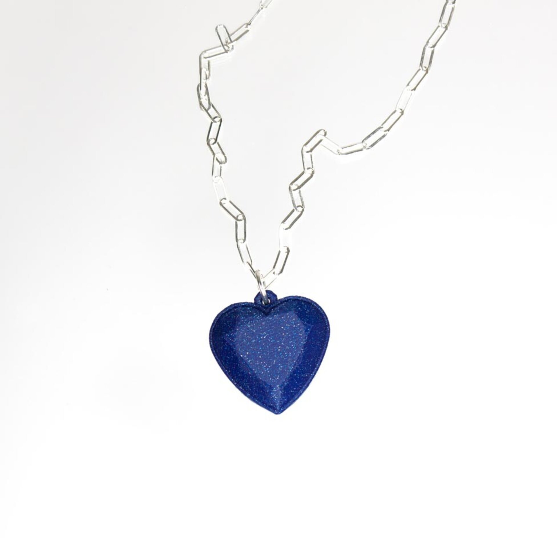Colgante Heart Azul - 4