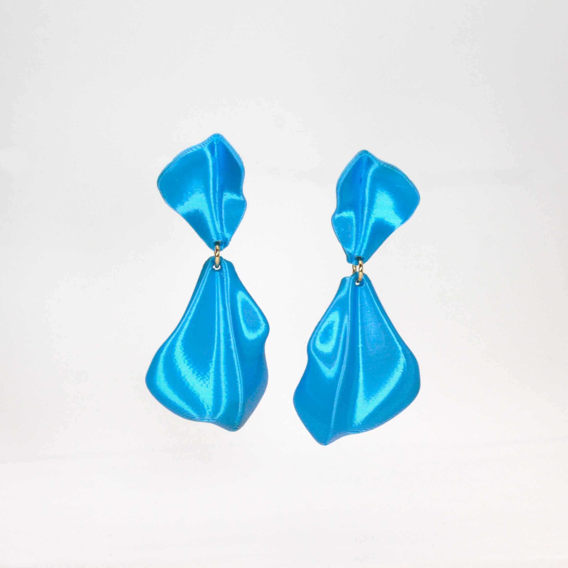 Pendientes Hanabira Cyan - 5
