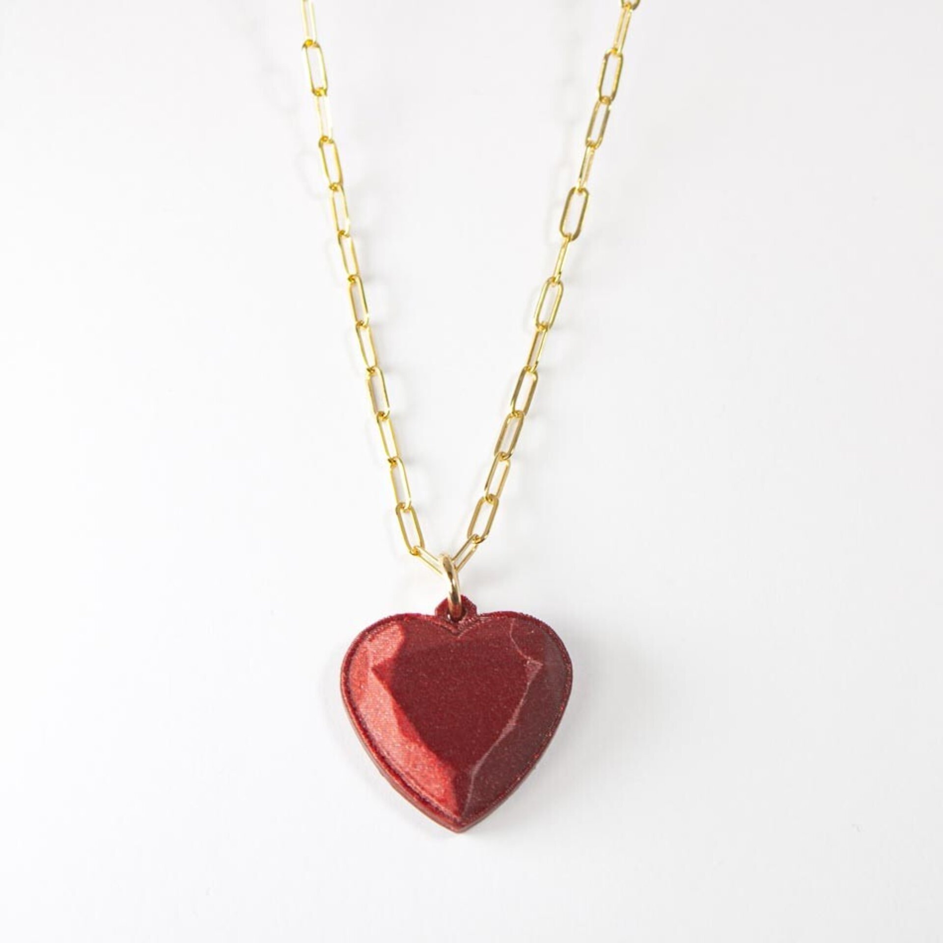 Colgante Heart Rojo - 2