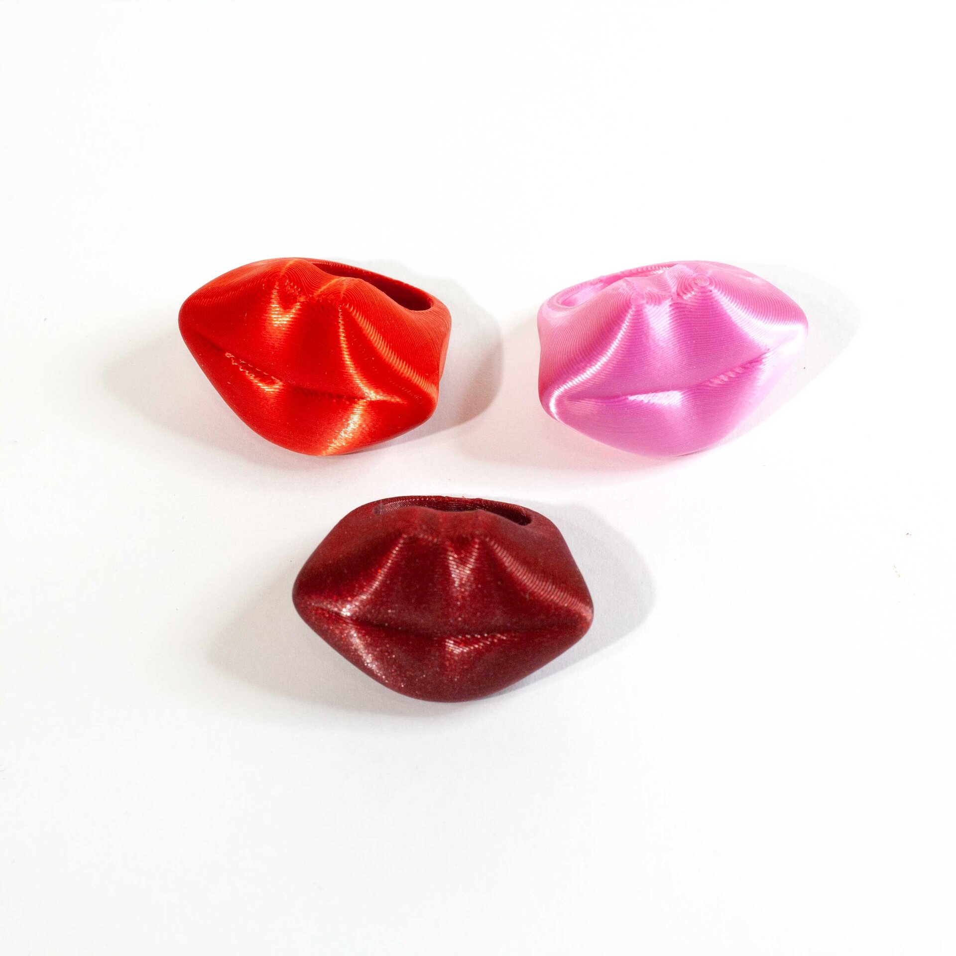Anillo KISS Rojo Oscuro - 5