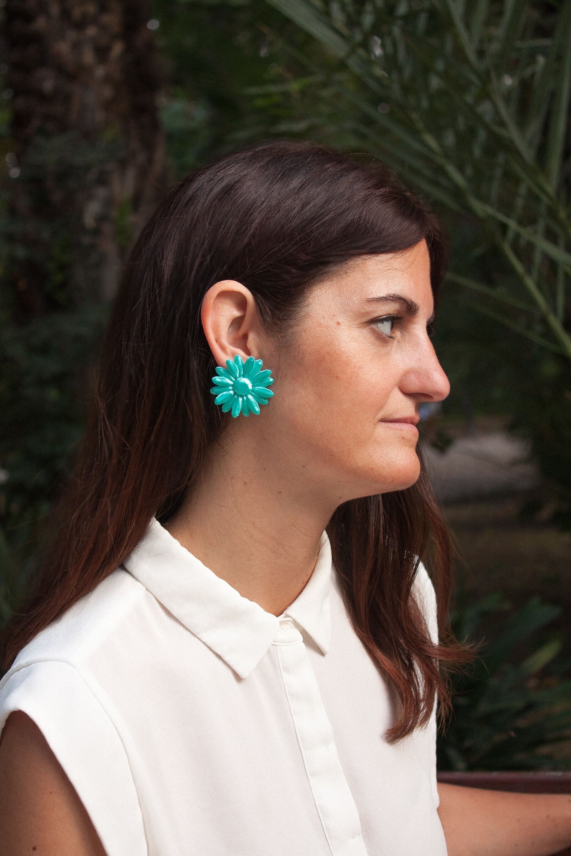 Pendientes Marga Turquesa - 2