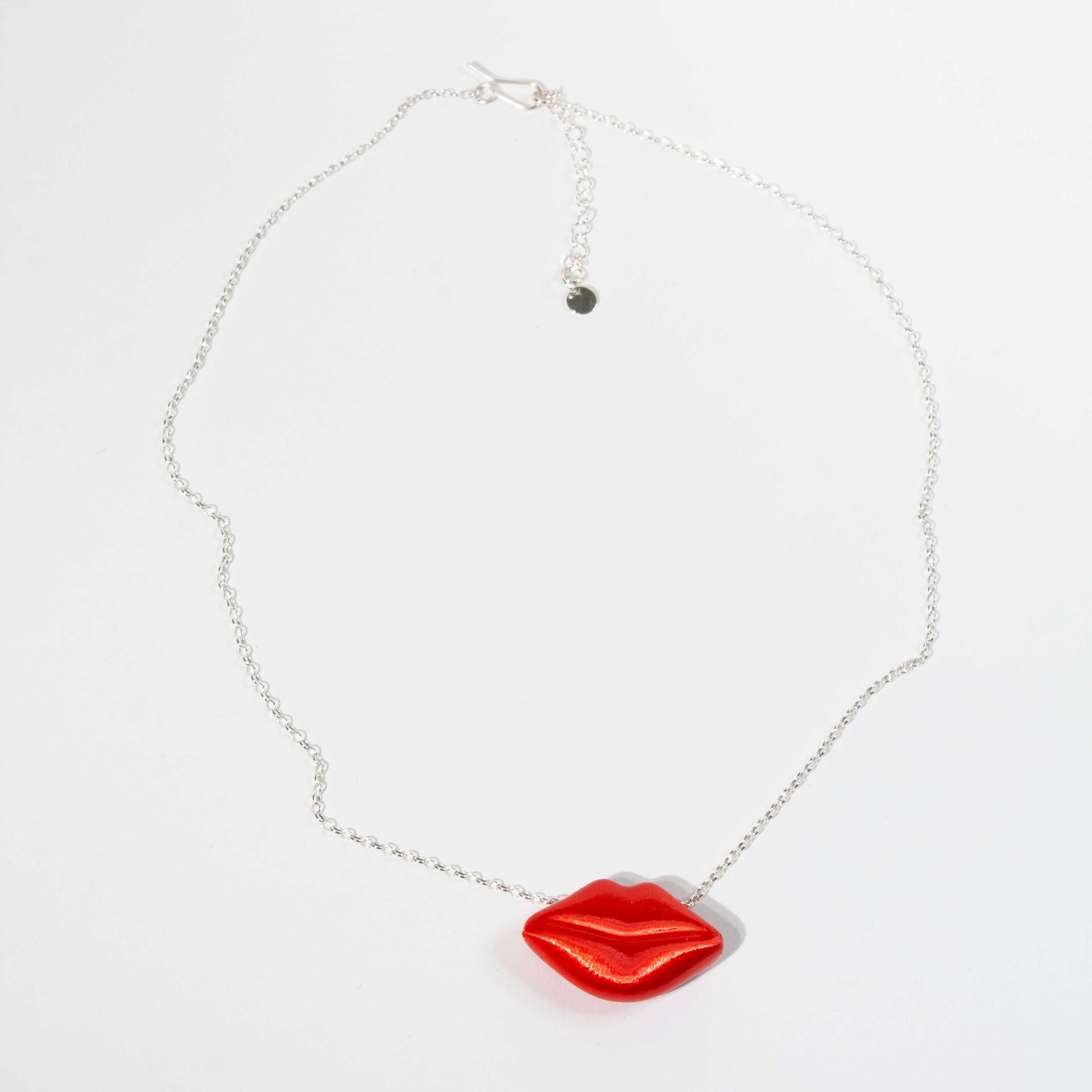 Colgante Bésame Rojo Coral - 4