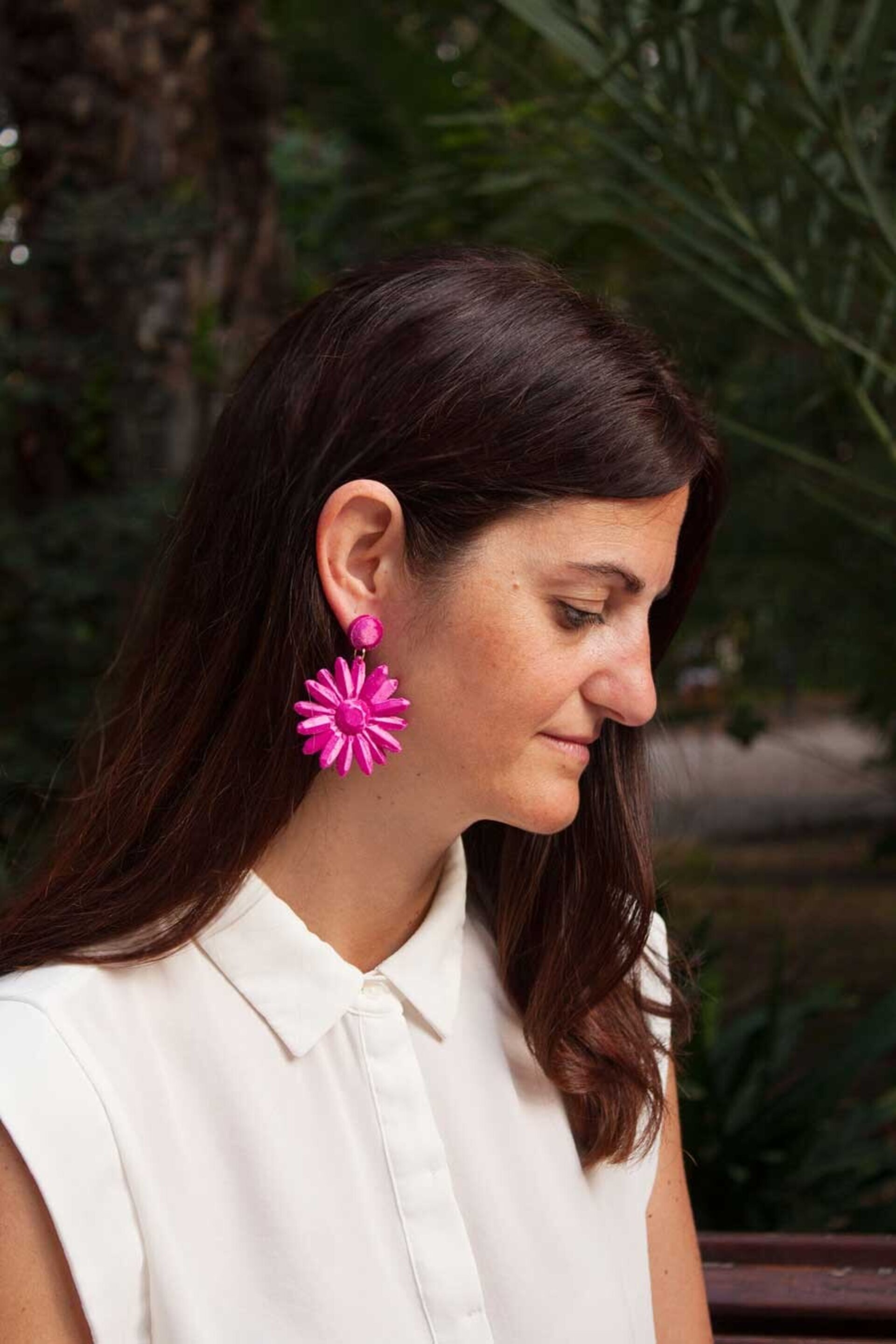 Pendientes Sevilha Ciclamen - 4