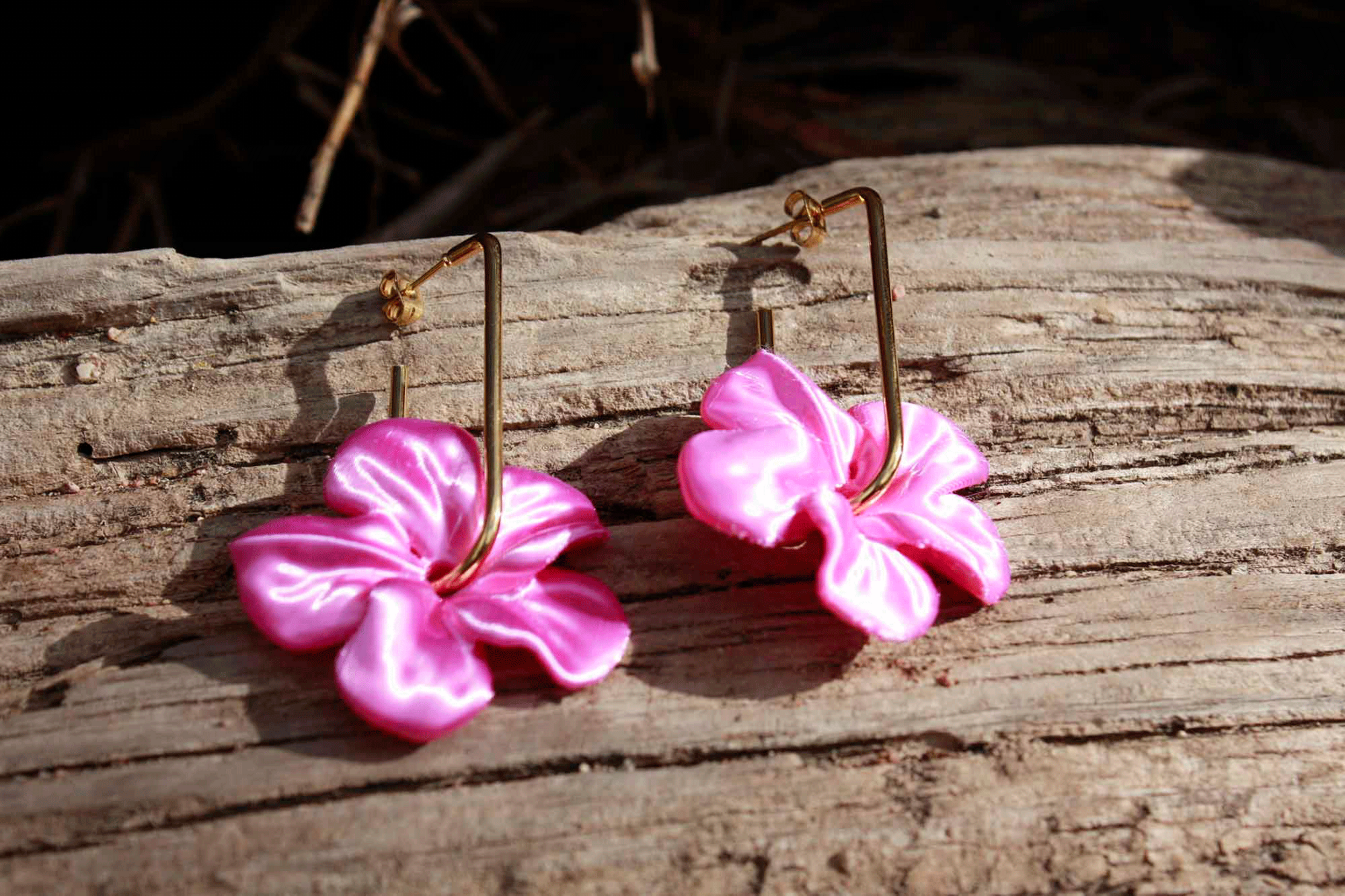 Pendientes Trionum Pink - 5